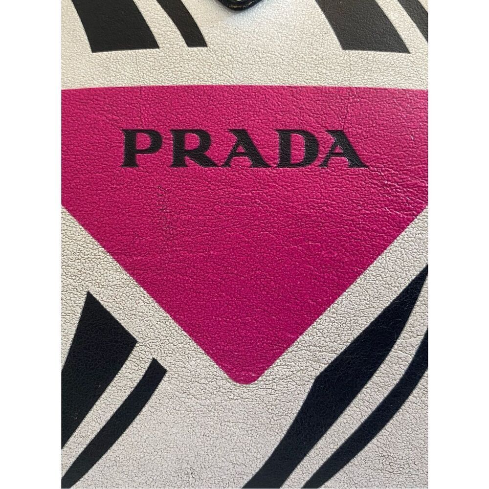 Prada Runway Rare Mirage Banana Print Bowling Bag. Authentic. - Picture 14 of 17